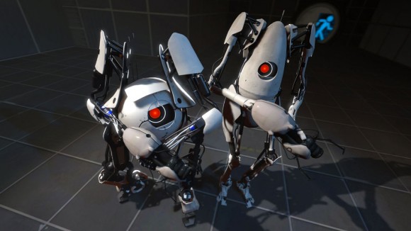 Portal 2 Co-Op Robots Atlas P-body
