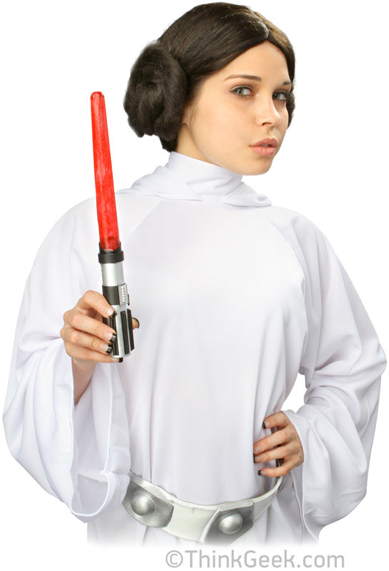 Princess Leia Lightsaber Popsicles