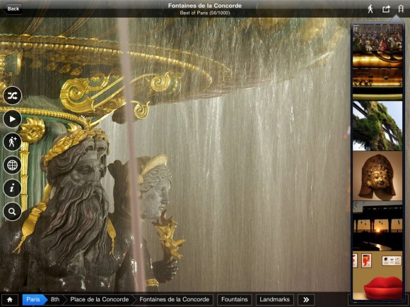 Thumbnail Fotopedia Paris iPad App