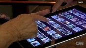 Legally Blind Woman sees iPad photo library