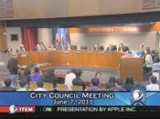Cupertino City Council Meeting June 7 2011 Apple Presentation
