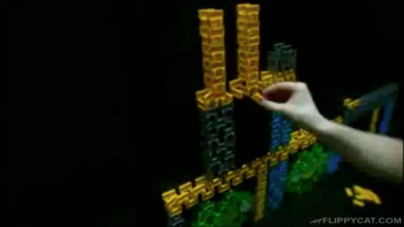 Pig castle, Making of Angry Birds Domino