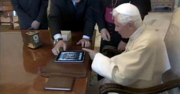 Pope iPad Apostolic Palace
