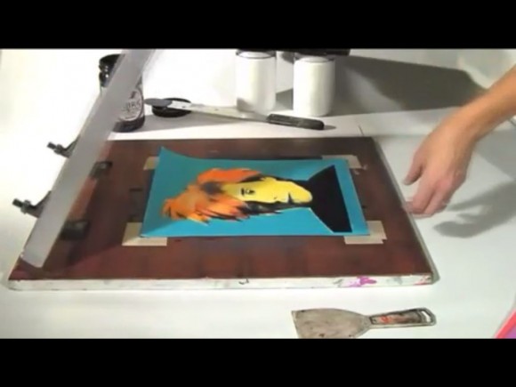 Andy Warhol DIY Silk Screen Pop Art