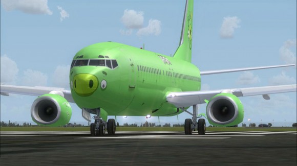 Boeing Angry Birds Airplane Pig