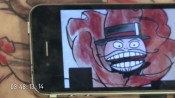 iPhone augmented reality tattoo