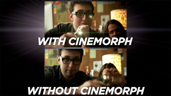 Cinemorph lens filter