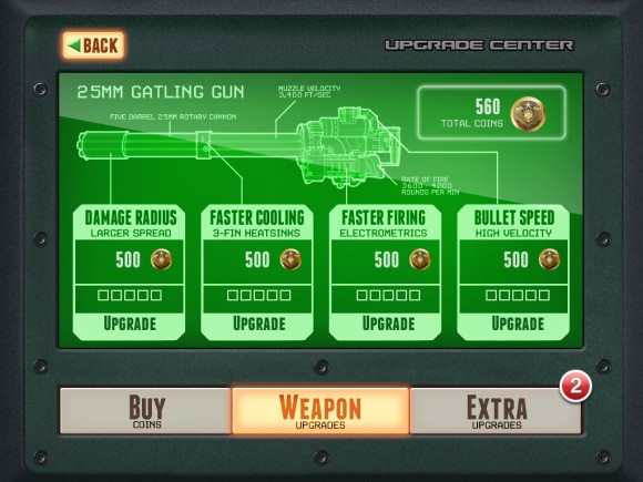 Gatling Gun Upgrades, Zombie Gunship