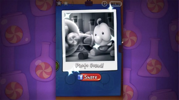 Om Nom Photo Collectible Cut the Rope Experiments