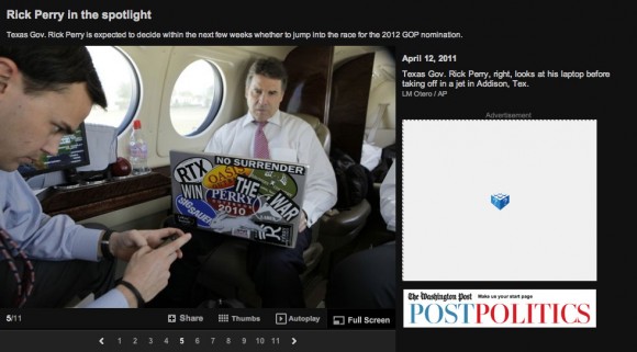 Rick Perry, Texas Governor, Mac Rick Perry, Texas Governor, Mac