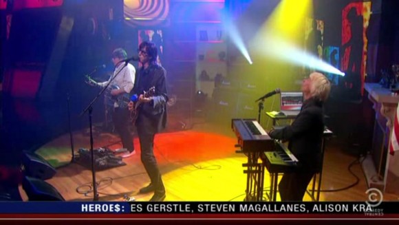 The Cars, Move Like This on Colbert Report