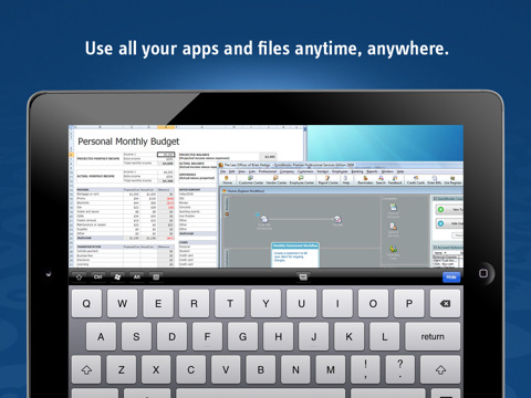 iPad LogMeIn Ignition App remote computer access