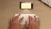 iPhone 5 laser keyboard, Aatma Studio