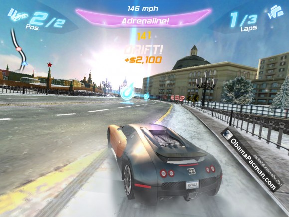 asphalt 6 adrenaline fails on newer ipad