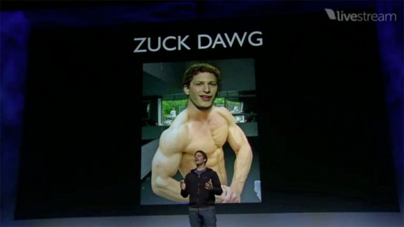 Zuck Dawg, Facebook CEO muscle man