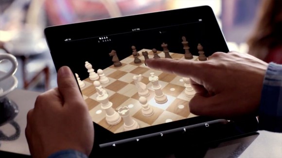 iPad chess game learning