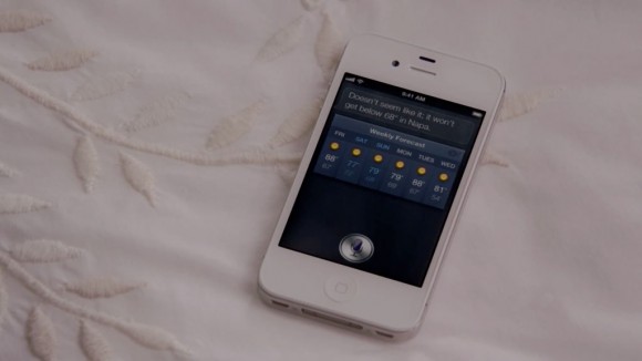 Siri weather forecast iPhone 4S