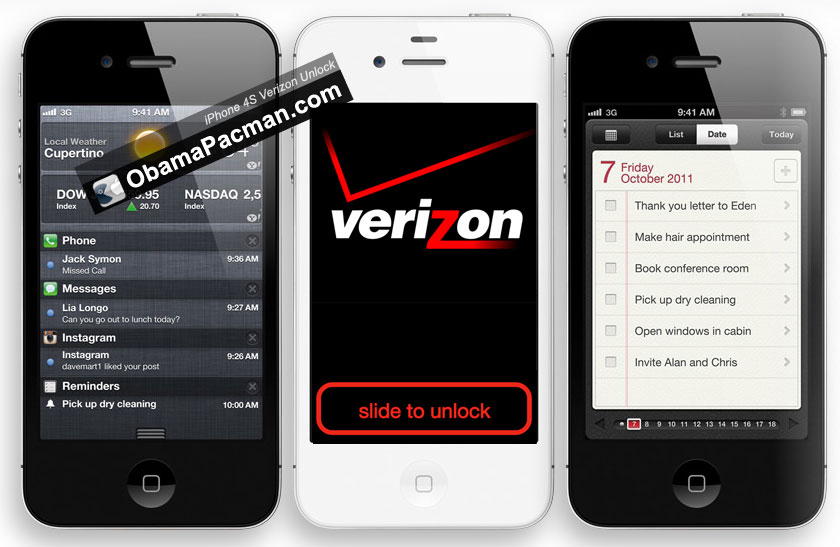 Verizon Iphone 4s Unlock Code