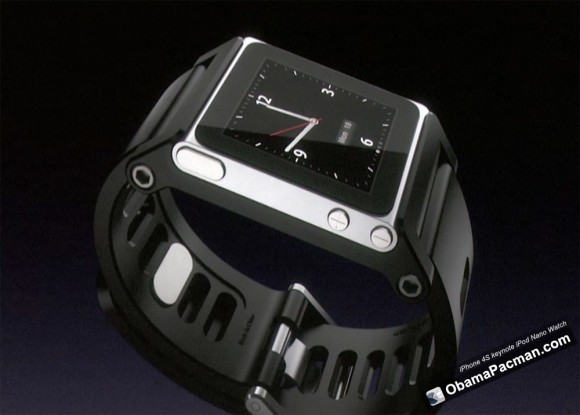 iPod nano watch demoed on iPhone 4S Apple Keynote