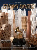 54th Grammy awards OFFICIAL poster by Frank Gehry