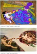 Creation of Adam by Michelangelo, Ward Swan