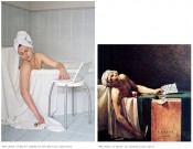 Death of Marat by Jacques-Louis David, Ewa Wiktoria Dyszlewicz with Mac