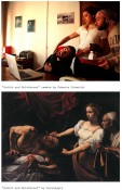 Judith and Holofernes by Caravaggio, Roberta Grimaldi with Mac