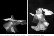 Loie Fuller in La danse blanche by Taber, Charlotte Doran Davies