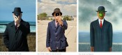 Son of Man by Magritte, Hadas Boneh, Juan de Ezcurrz Apple portrait with iPhone
