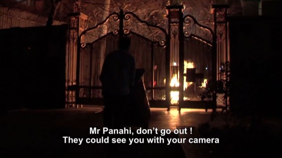 Jafar Panahi iPhone night scene