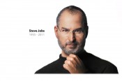 Steve Jobs action figure portrait