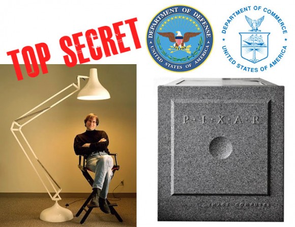 Steve Jobs Pixar DOD Top Secret