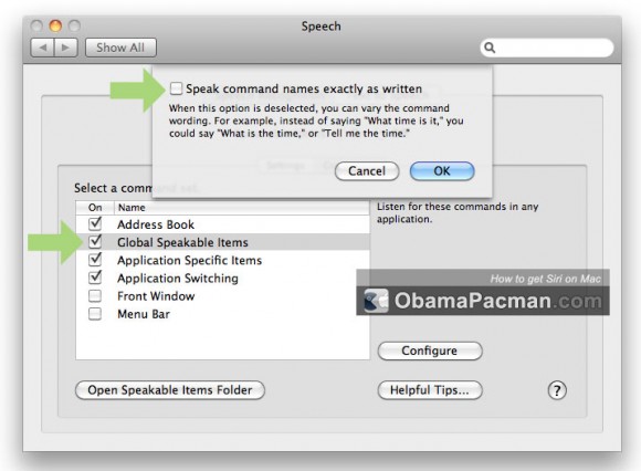 how to delete text to speech mac