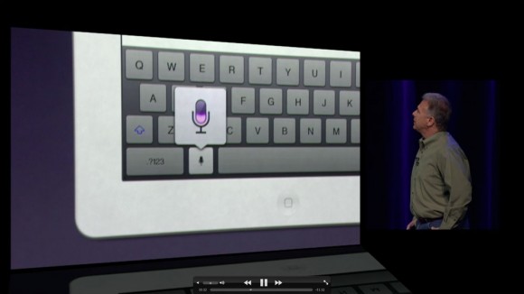 iPad 3 dictation