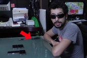 Broken iPhone iPhone video puzzle Mystery Guitar Man
