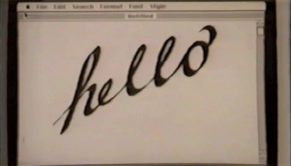 Apple Macintosh hello
