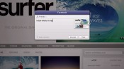 Facebook integration, OS X Mountain Lion