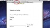 Sign PDF on Mac