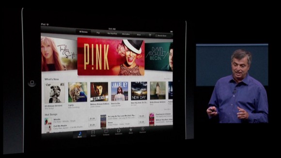 iTunes iPad