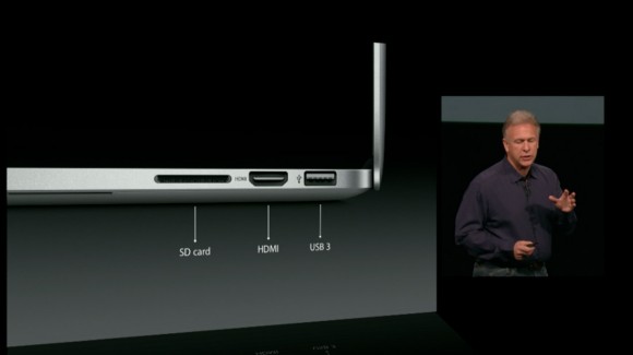 13 Inch MacBook Pro ports right HDMI SD card reader