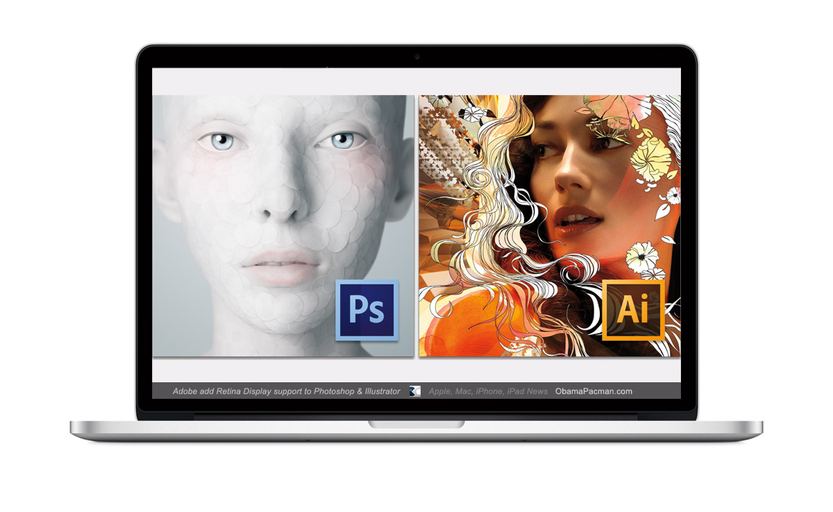 mac computer for adobe illustrator and photoshop