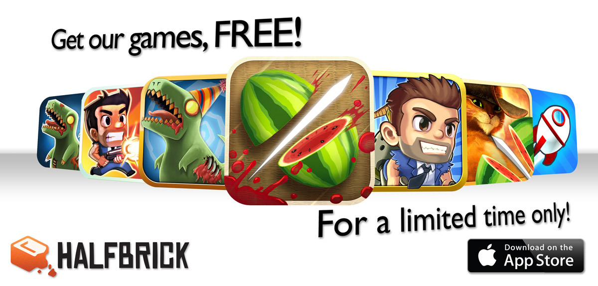 HalfBrick Studios iOS Apps free today: Fruit Ninja and more | Obama ...